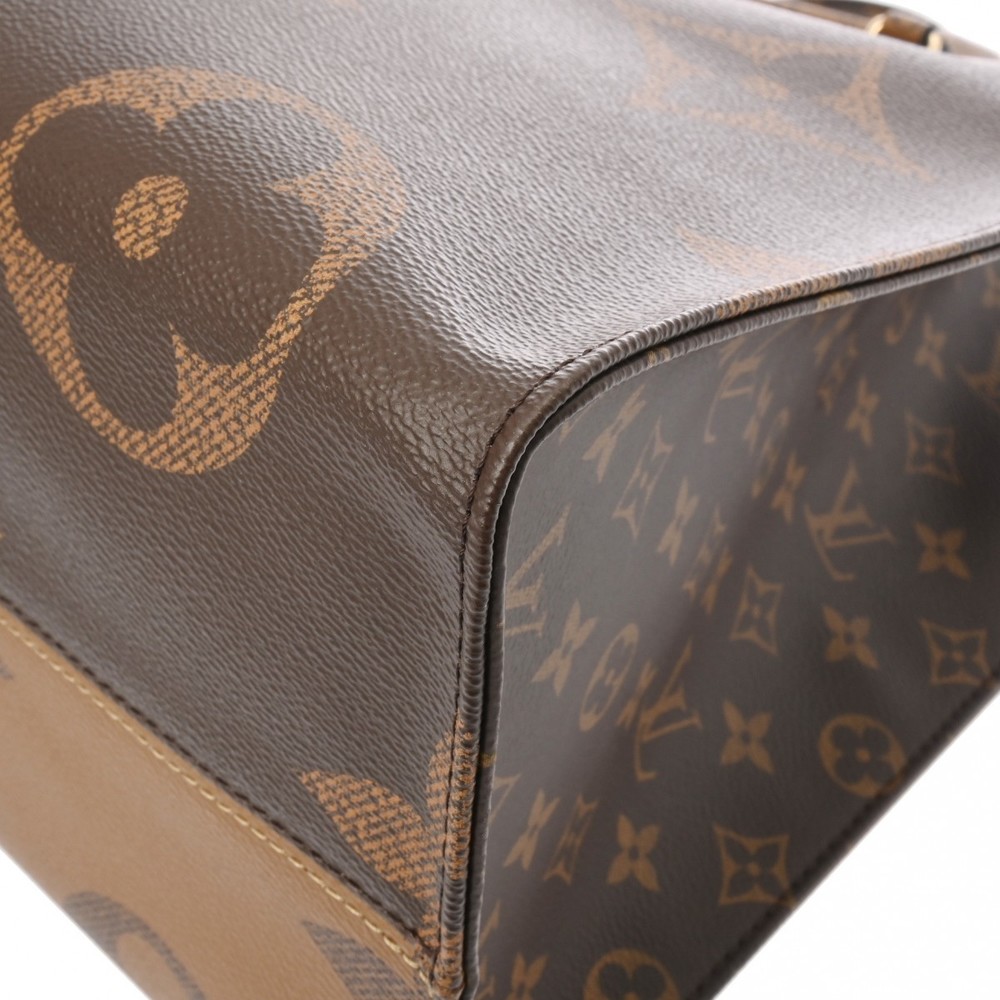 Louis Vuitton Go GM Giant Brown Handbag Monogram On Tote the - Picture 7 of 11